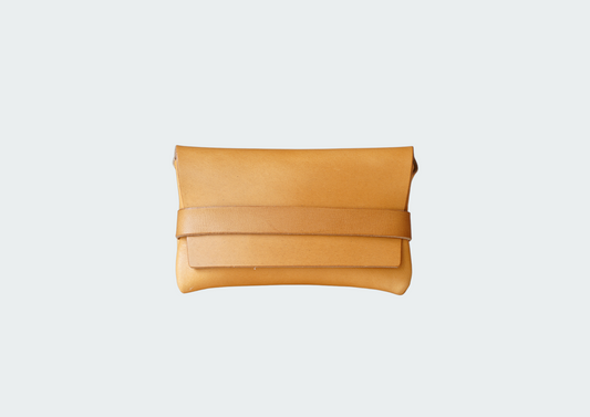 革素材名刺入れカードケースベージュ