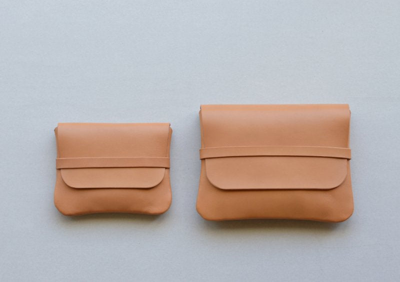 かぶせ留め小物入れ