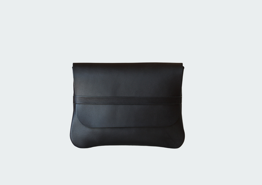 革素材小物入れマルチケースブラック