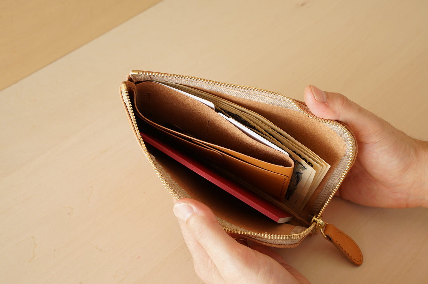long zip wallet