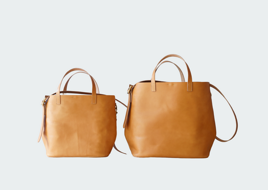 Drawing 2way トートバッグ ベージュ Sサイズ Mサイズ 正面