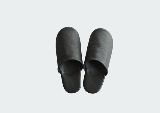 スリッパ 黒 27cm