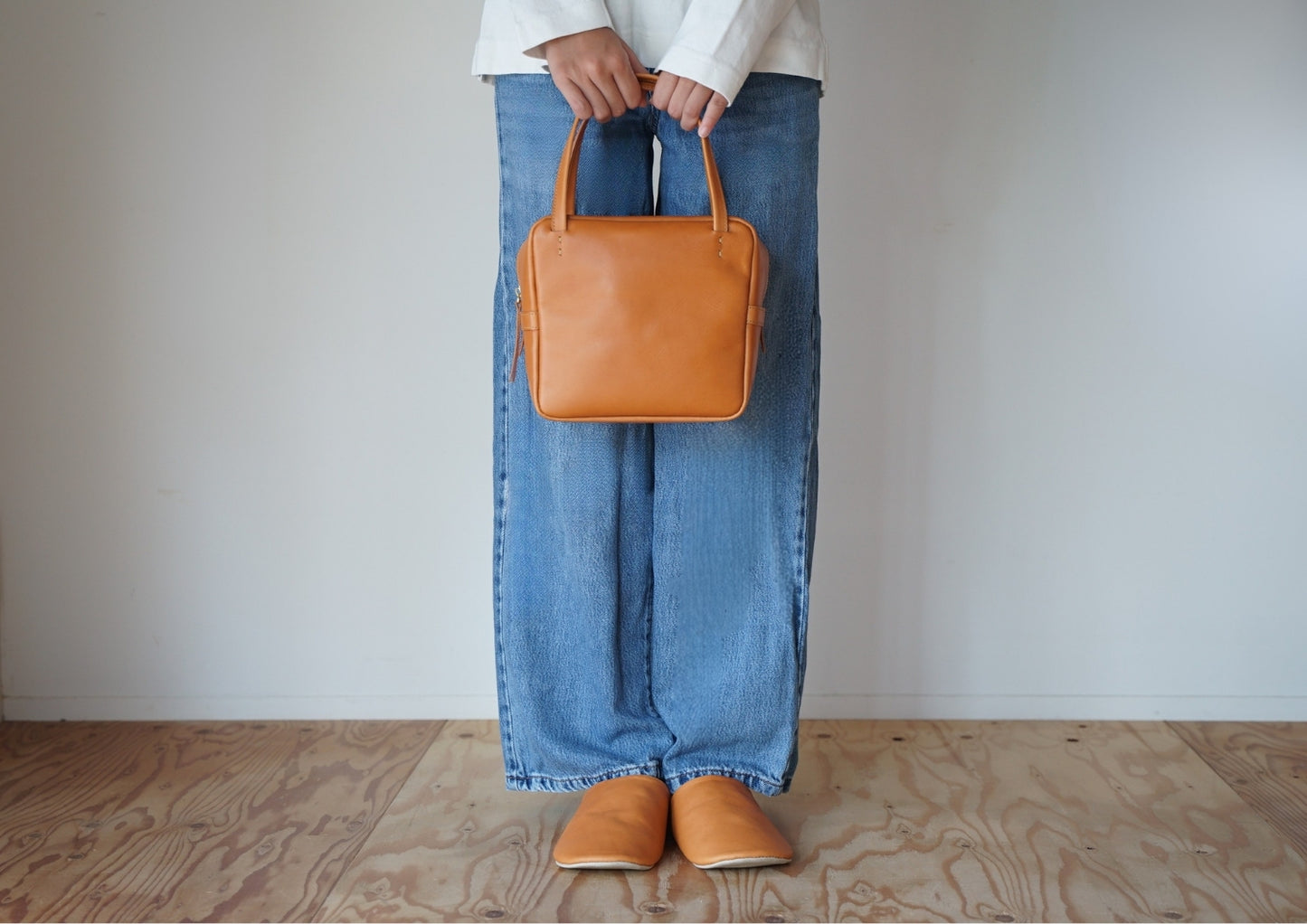 【サンプル品】気持ち逆台形のミニトートバッグ
