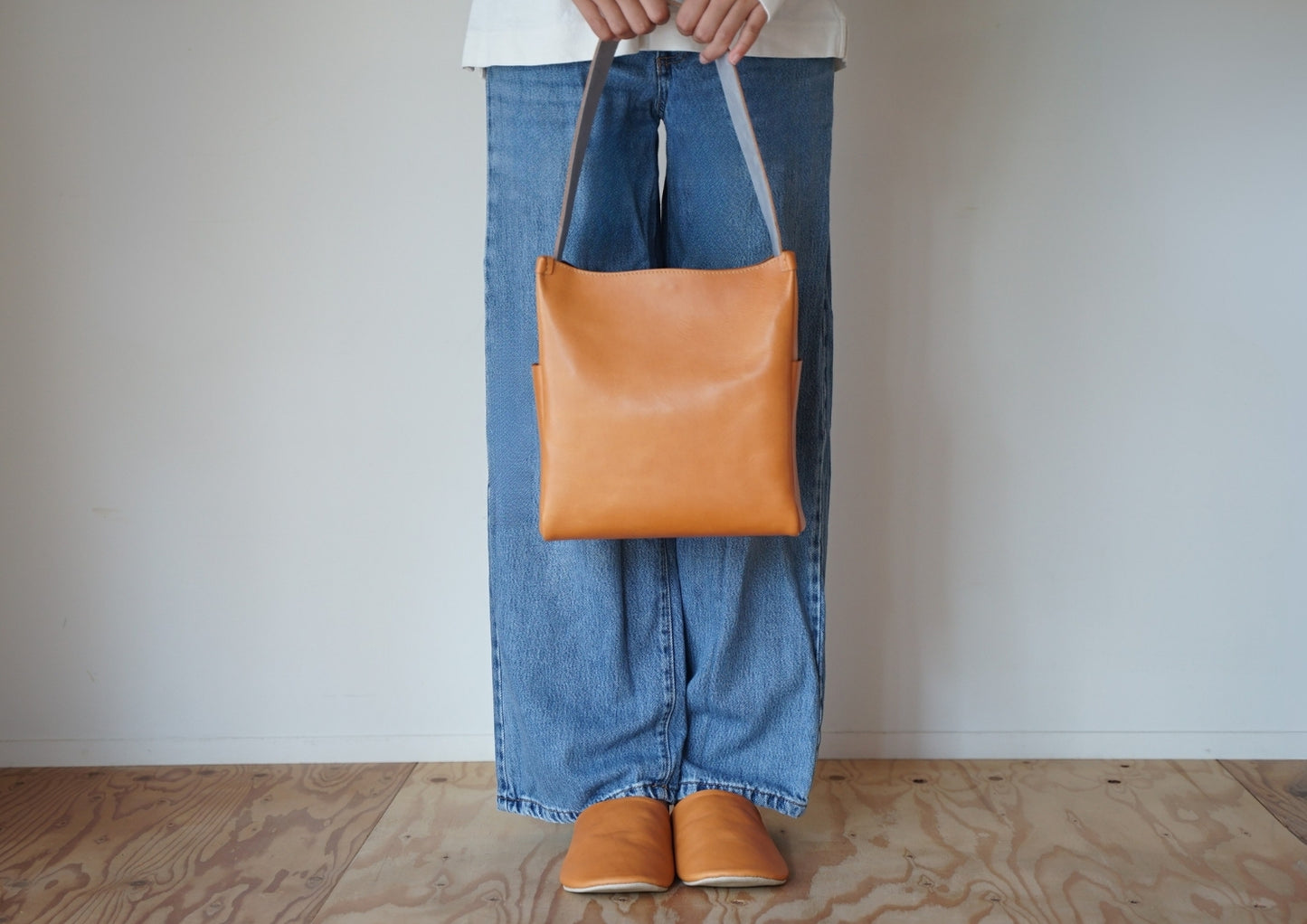 【サンプル品】ドローイング・ワンハンドルバッグ